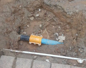 阿荣水管漏水检测的情况